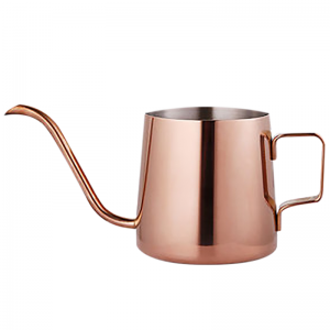 340ml Rose Gold Gooseneck Kettle for Drip Coffee / Pour Over Coffee